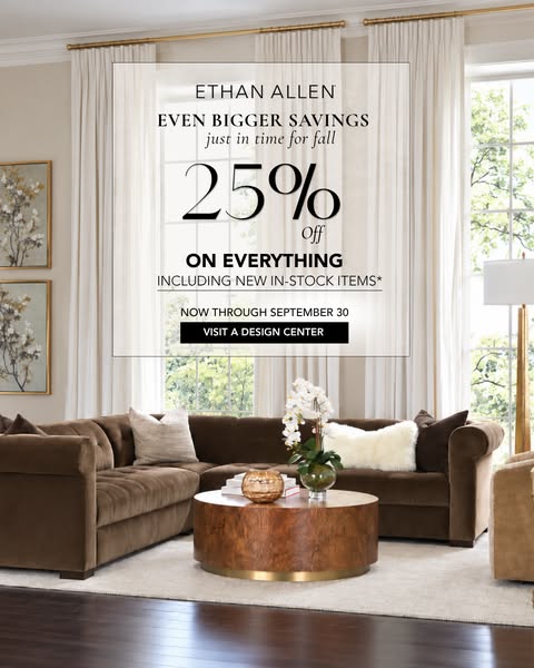 Save 25% on Everything + Extra 10% Off Clearance