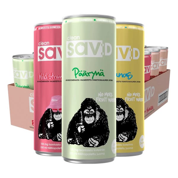 Clean Drink / Clean Savd 24 X 330 Ml Mix-lava