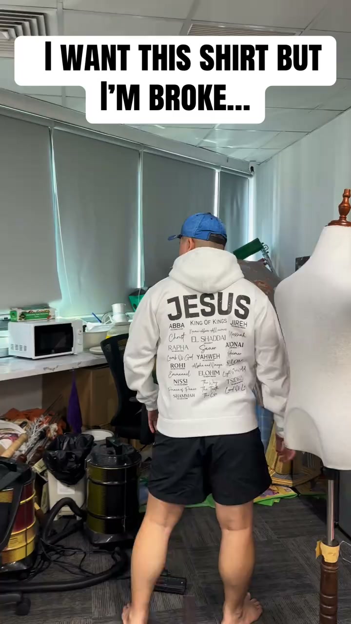 If you're a Christian and love streetwear, don't sleep on this one.