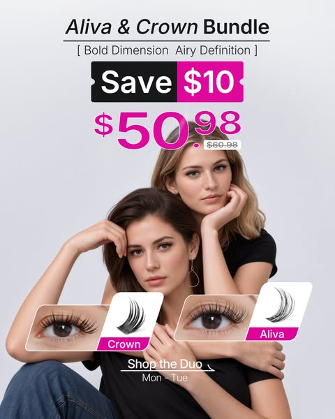 Save $10 on the Aliva & Crown Duo