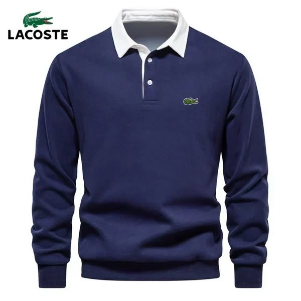 Modernes Polo-Sweatshirt