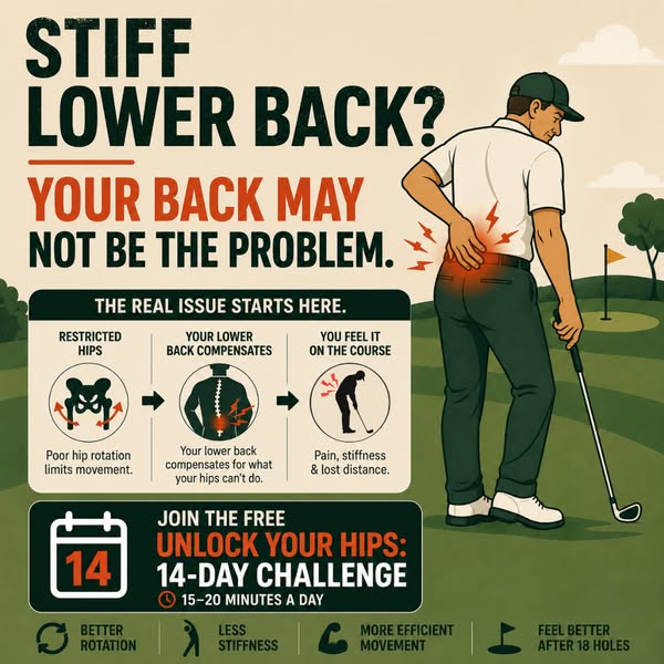 Stiff Hips Are Stealing Your Swing.
