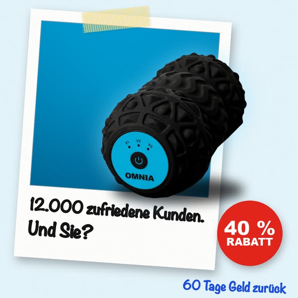 12.000 zufriedene Kunden. Heute 40 %.