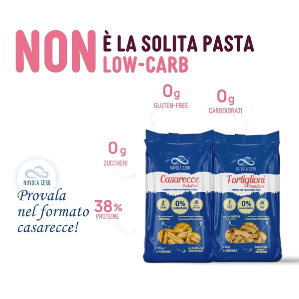 PastaZero® - Scopri i nuovi formati