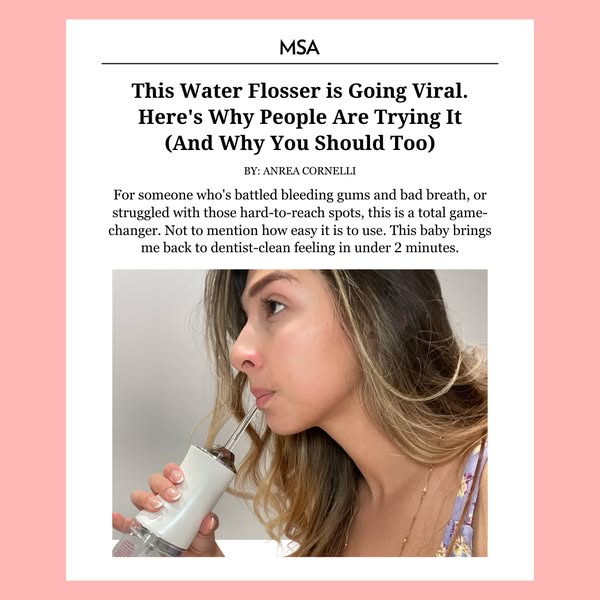 FlossyFresh Water Flosser