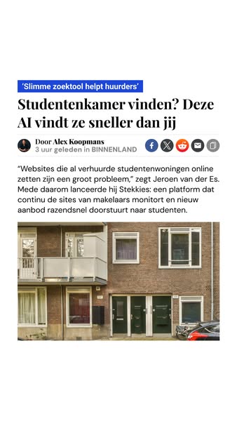 Vind binnen no-time een nieuwe huurwoning