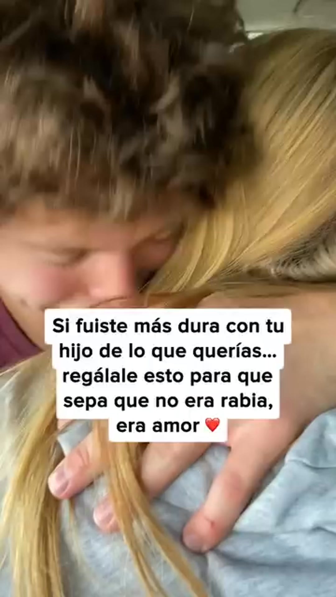 Esto hizo llorar a mi hijo al instante