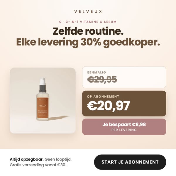 Elke levering 30% goedkoper