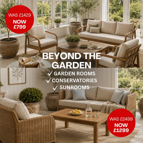 Furniture That Goes Beyond the Garden