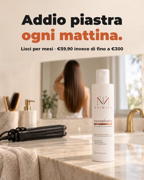 Addio piastra ogni mattina