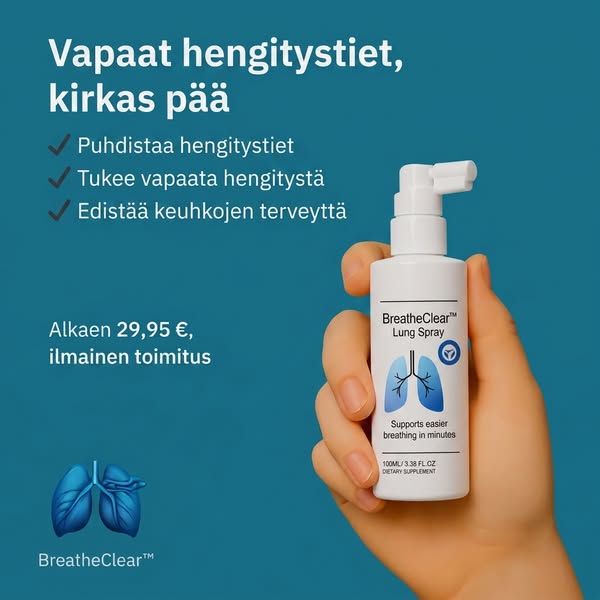 Hengitä jälleen helpommin