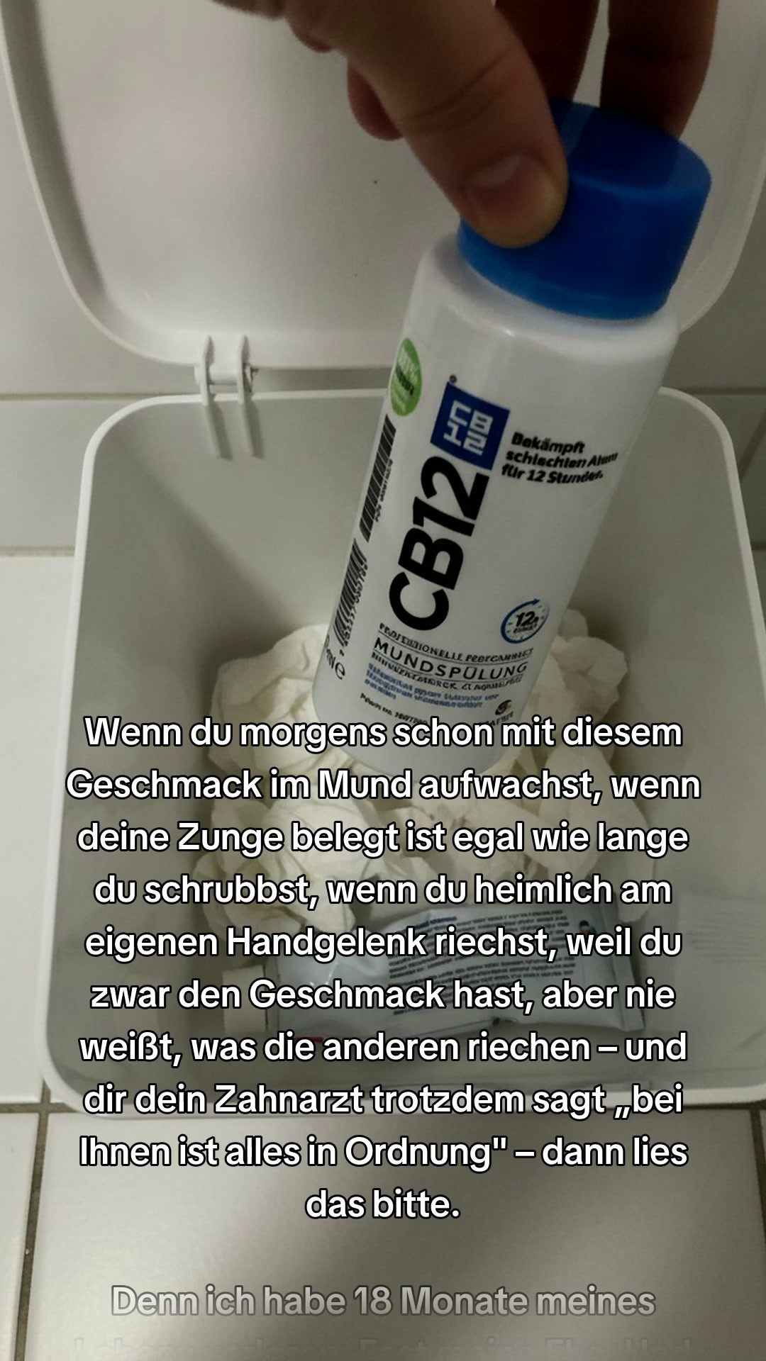 Lies das, wenn der Mundgeruch nicht weggeht