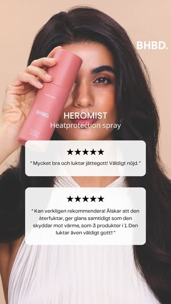 Värmeskydd, återfuktning & glans