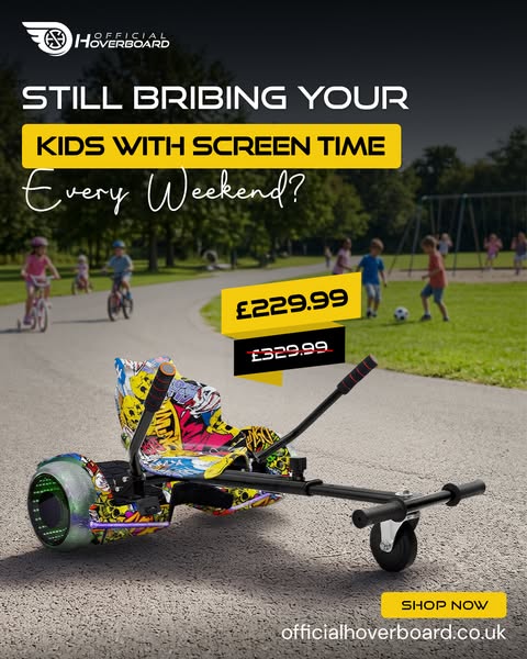 Hip Hop Graffiti Hoverkart Bundle 6.5
