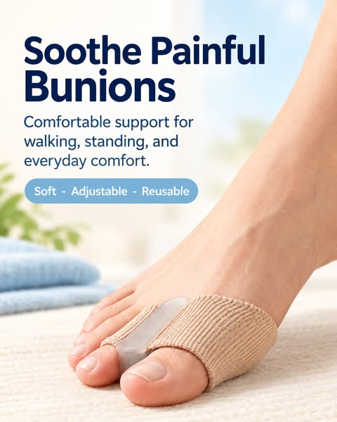 Comfortable Support for Your Toes & Feet