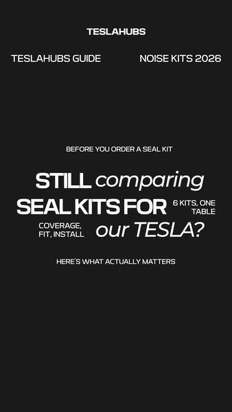 6 Tesla Noise Kits, Compared (2026)