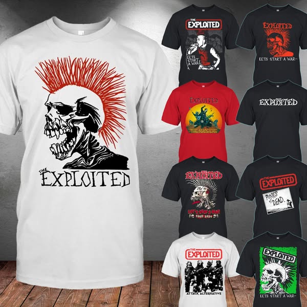 The Exploited | Custom prints store | T-shirts, mugs, face masks, posters