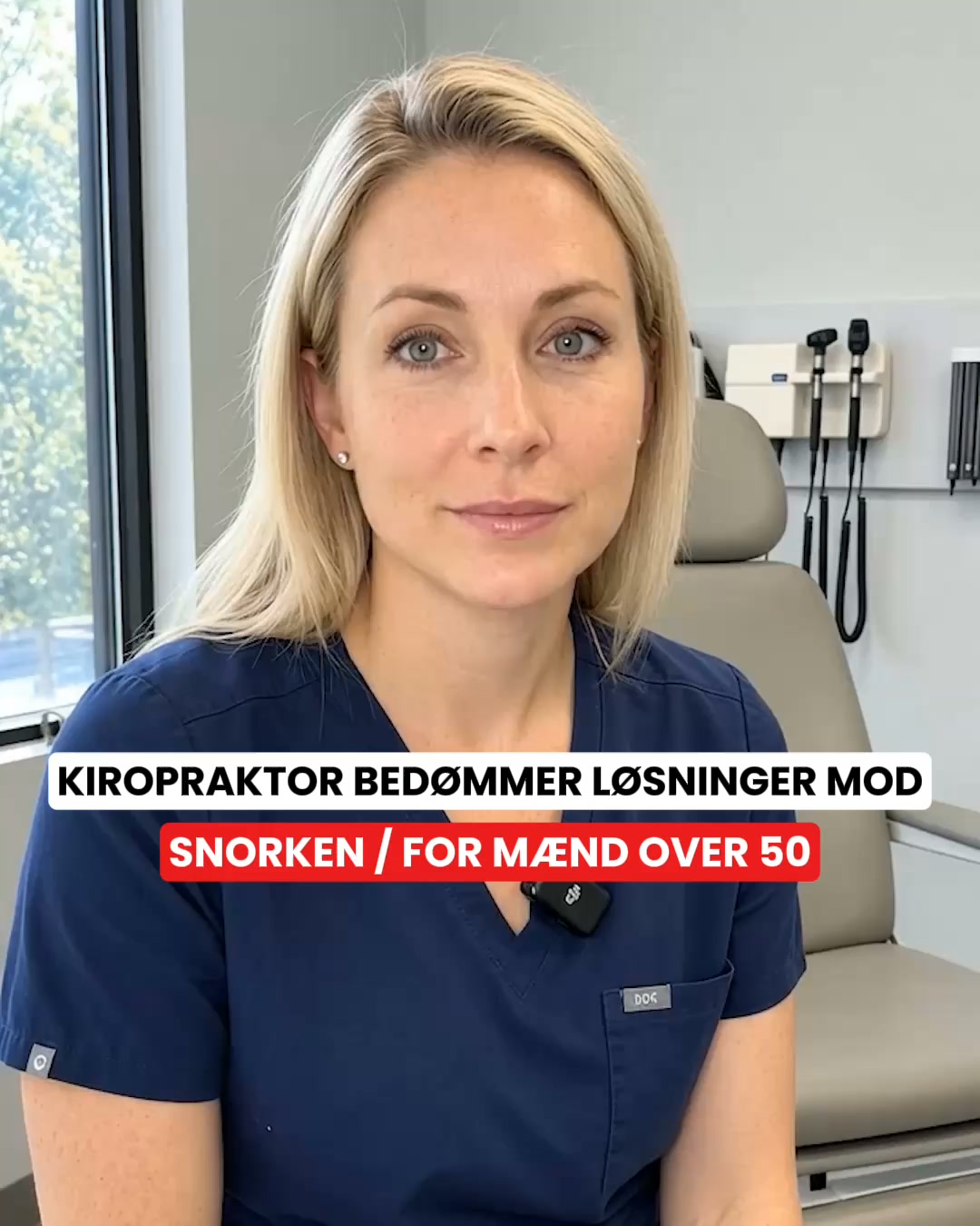 Sådan stopper du med at snorke på 7 sekunder