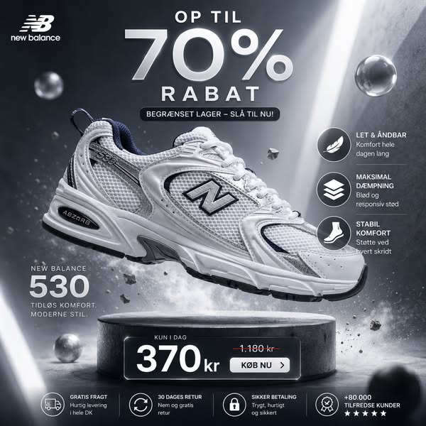 Op til 70% rabat i dag