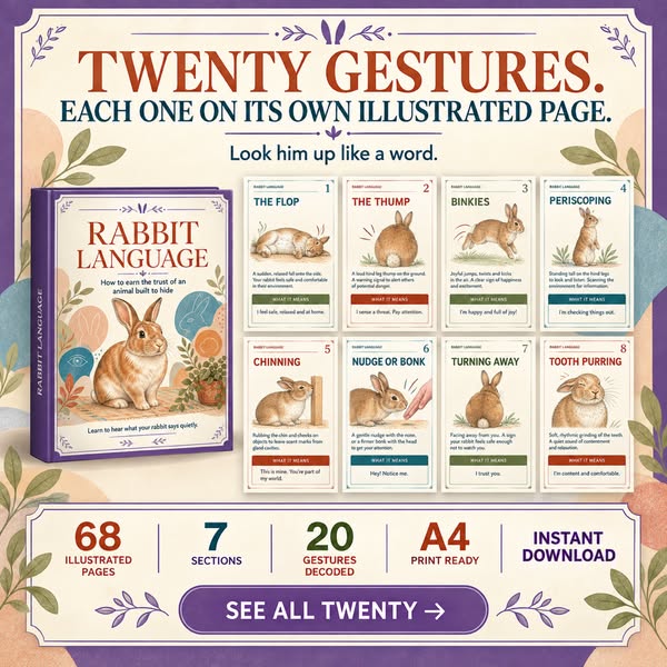 Twenty Gestures, Each One On Its Own Page