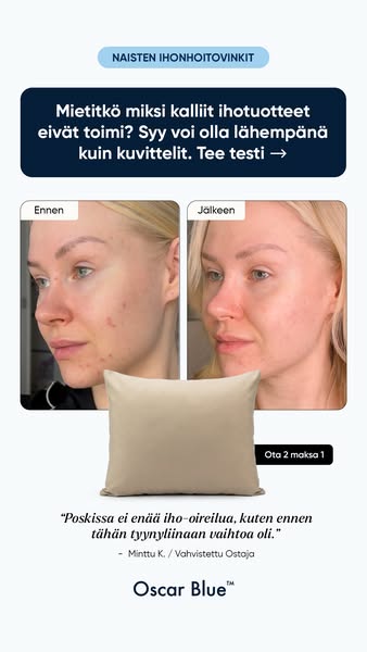 Luonnollinen ihonhoitorutiini 8 tuntia joka yö