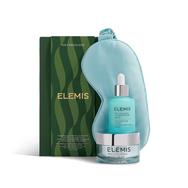 The Unwind Edit | Pro-Collagen Night Skincare Gift