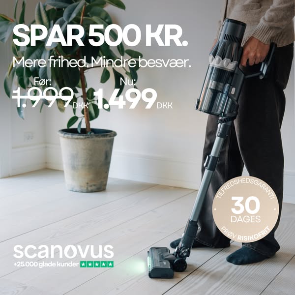 Spar 500 kr. på Scanovus Flow™