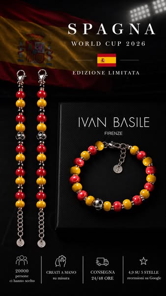 Bracciale Spagna 2026 | Promo 3x2