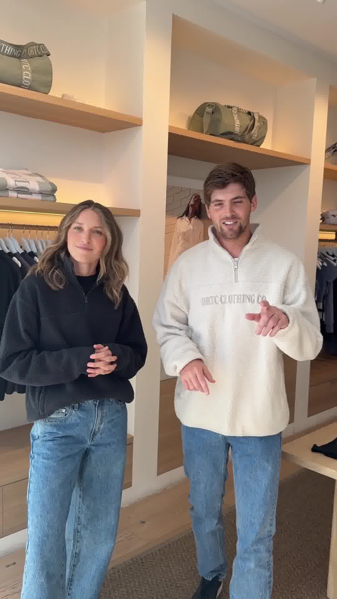 The Iconic Sherpa Fleece Quarter Zip