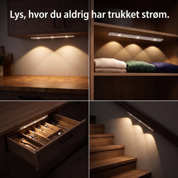 Lys uden kabler – på ti sekunder
