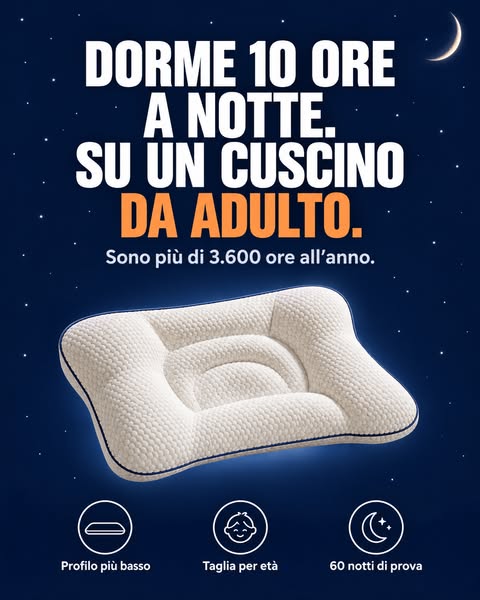 Serenia • Il Cuscino Posturale per Bambini