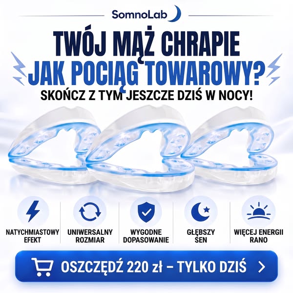 Pozbądź się chrapania już od pierwszej nocy – SomnoLab (+ HIGIENICZNE
