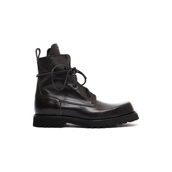 Stivaletti stringati in vitello testa di moro Birk/3 €255