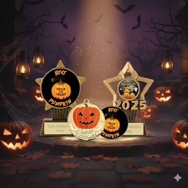 No tricks, just 5 Trophies & Medals