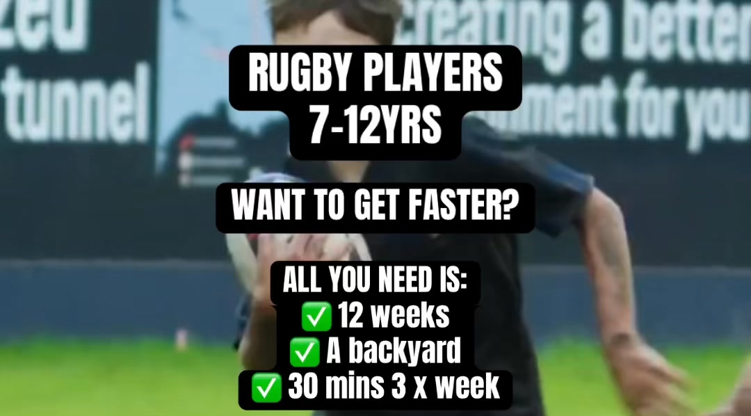7-12YRS RUGBY SPEED