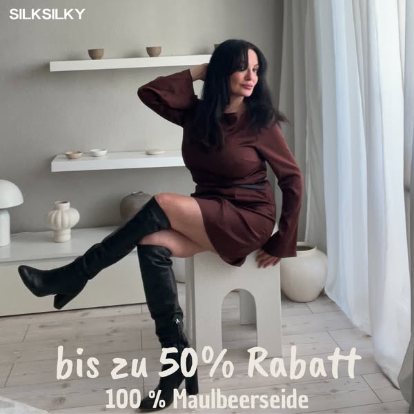 Seide in Premiumqualität zum Alltagspreis.