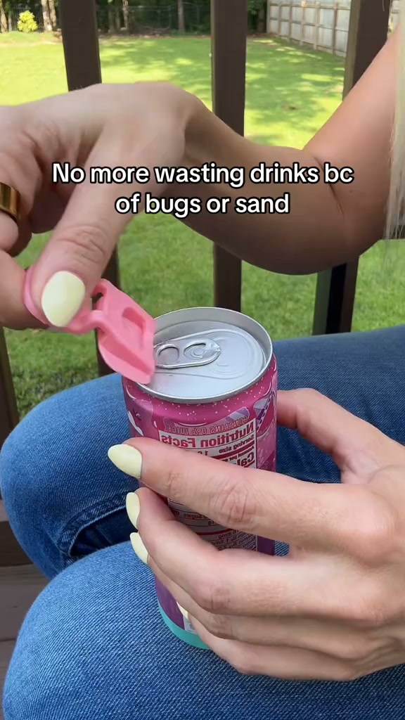Easy Can Opener & Drink Protector