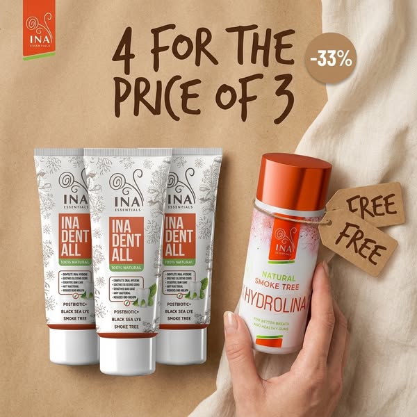 Buy 3 toothpastes, get the mouthwash free
