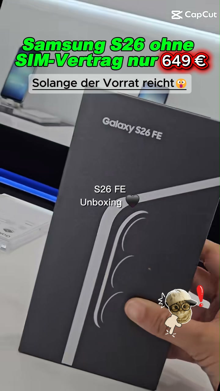 Samsung S26 ohne SIM-Vertrag | Sofort lieferbar