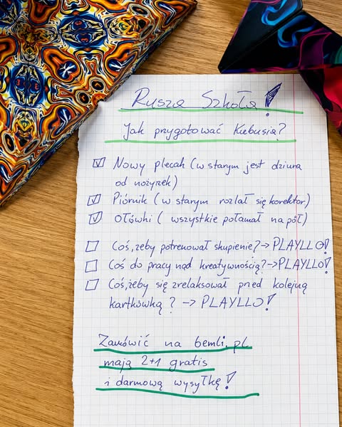 Rusza szkoła. Playllo na liście?