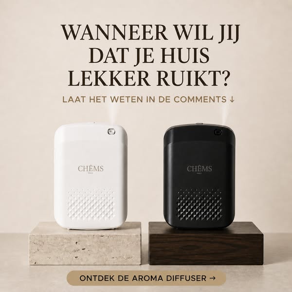 Je huis is schoon. Ruikt het ook zo?
