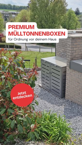 Mülltonnen, die keiner sehen muss