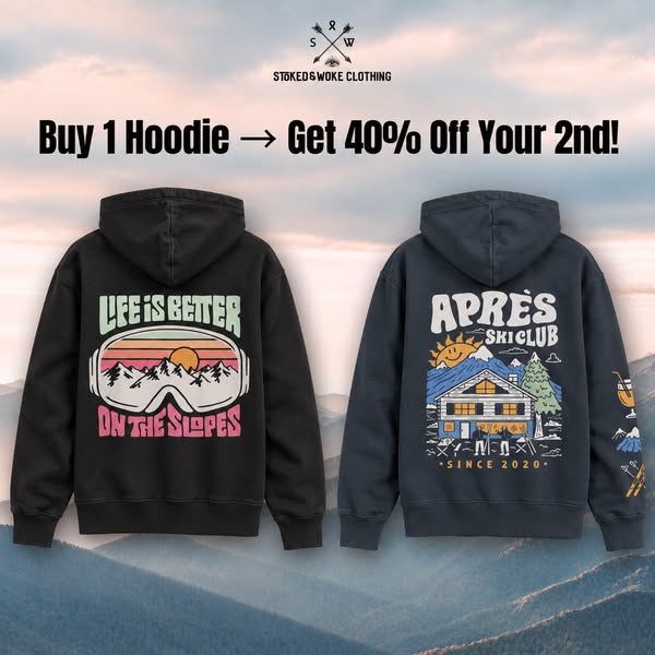 Buy 1 Hoodie, Get 2nd 40% Off