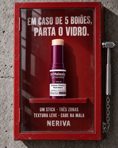 Chega de cinco boiões