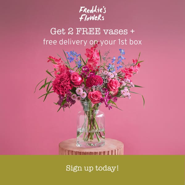 Claim FREE Vase Starter Set