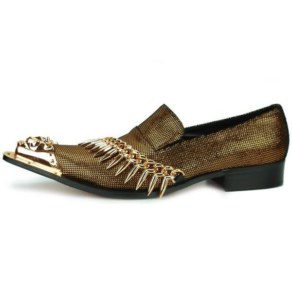 Rock the Night in Style with Bold Leather Shoes!