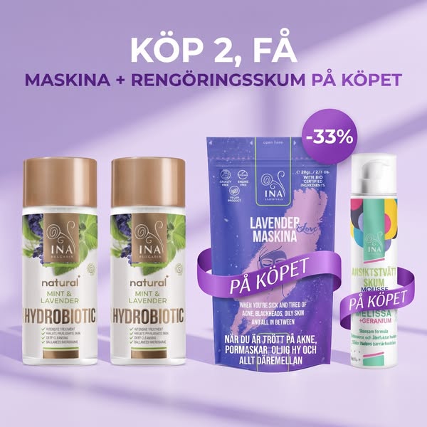Köp 2 Hydrobiotic, Maskina-mask och skum på köpet