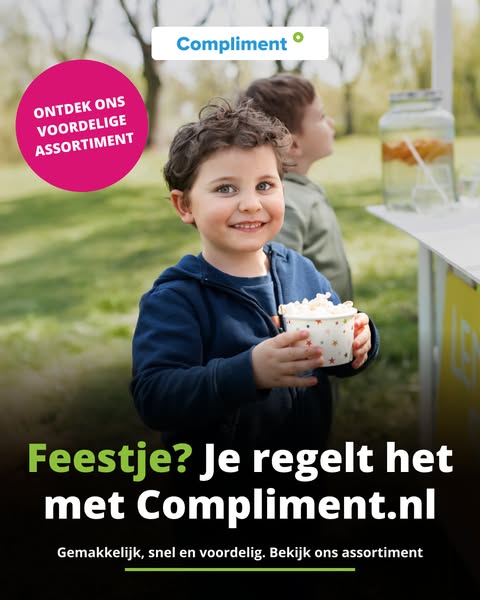 Doe je feest inkopen bij Compliment!