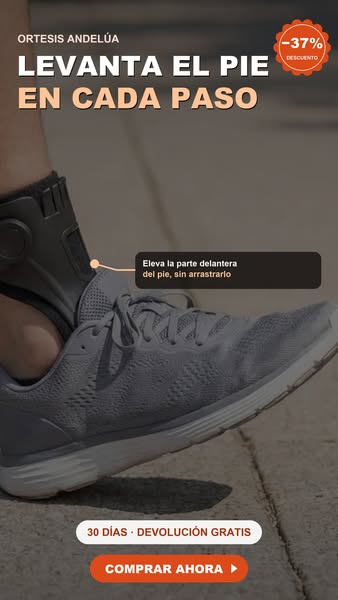 Adiós al Pie Caído | 50% OFF + Regalo