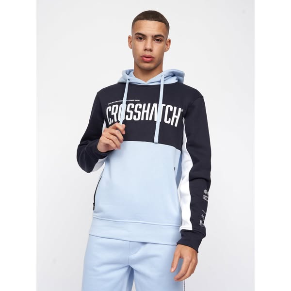 Compounds Hoodie Navy/Light Blue